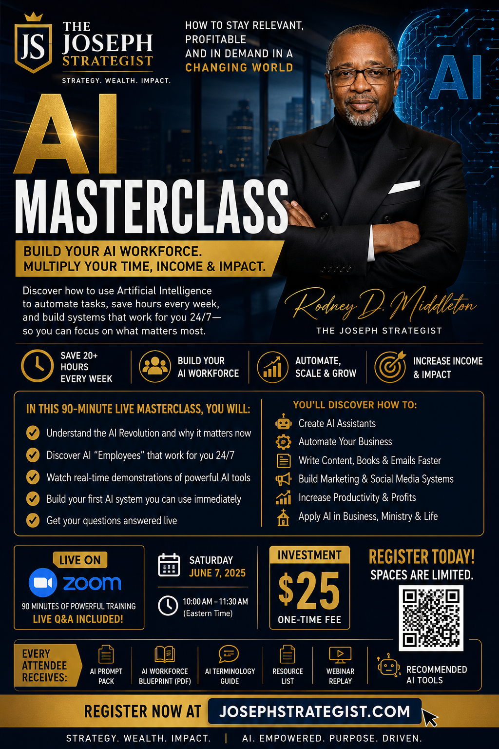 AI Masterclass webinar